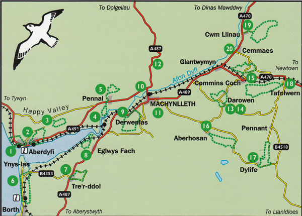 Walks in the Dyfi Valley Guidebook