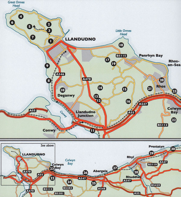 Walks Around Llandudno and Prestatyn Guidebook