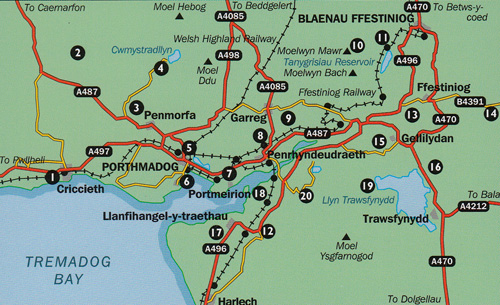 Walks Around Porthmadog and Blaenau Ffestiniog Guidebook