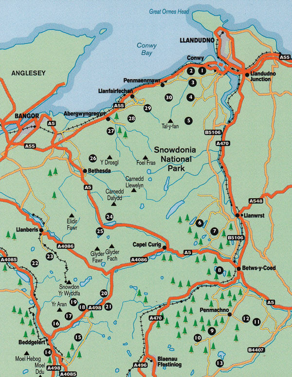 Best Walks in Northern Snowdonia Guidebook