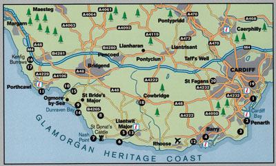 Walks on the Heritage Coast of South Glamorgan Guidebook