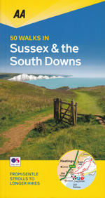 50 Walks in Sussex and South Downs Guidebook